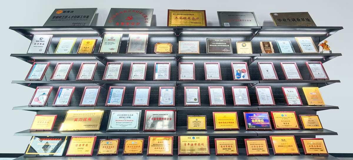 Aurora honors and awards wall
