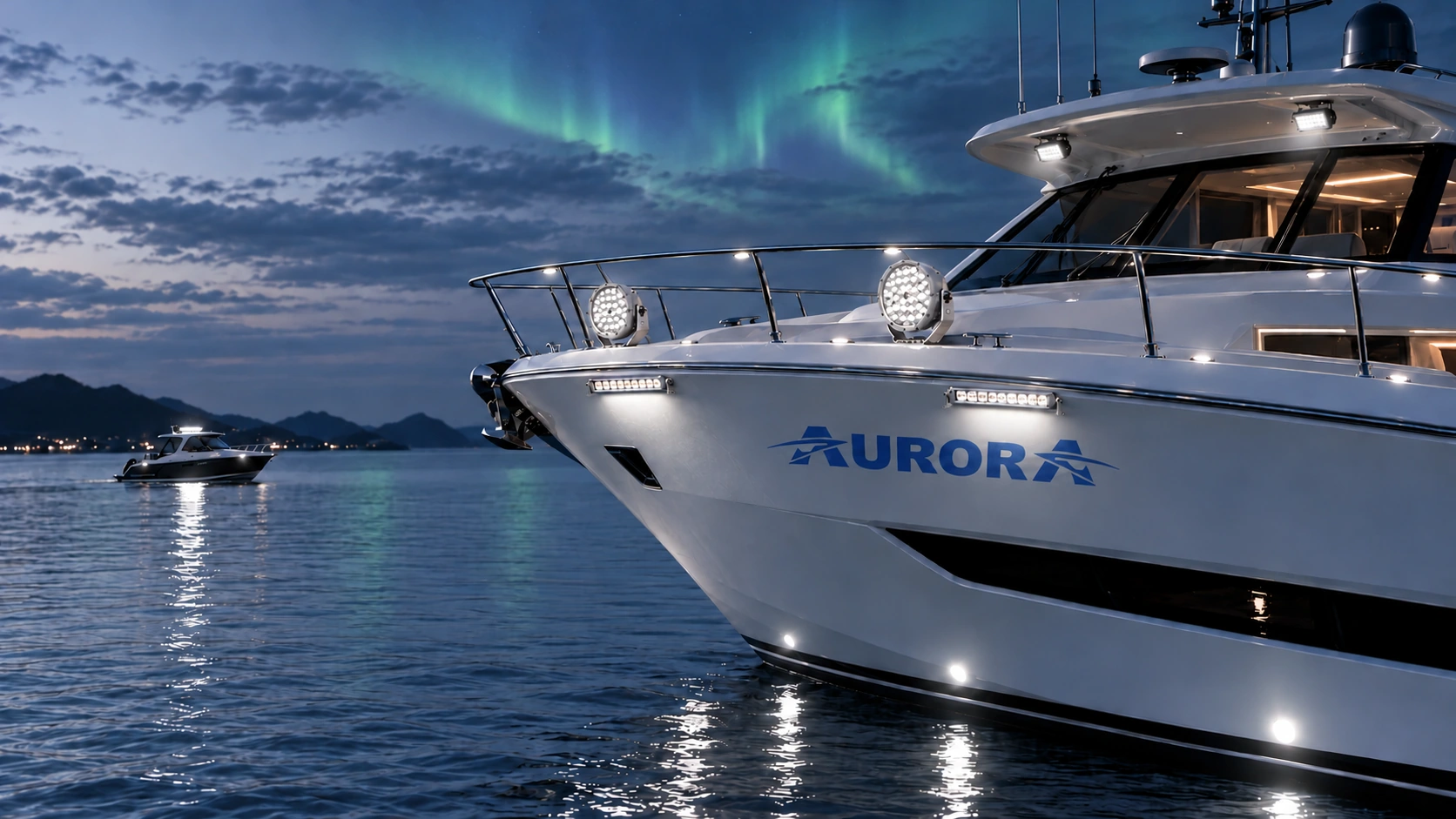 Aurora marine LED lighting
