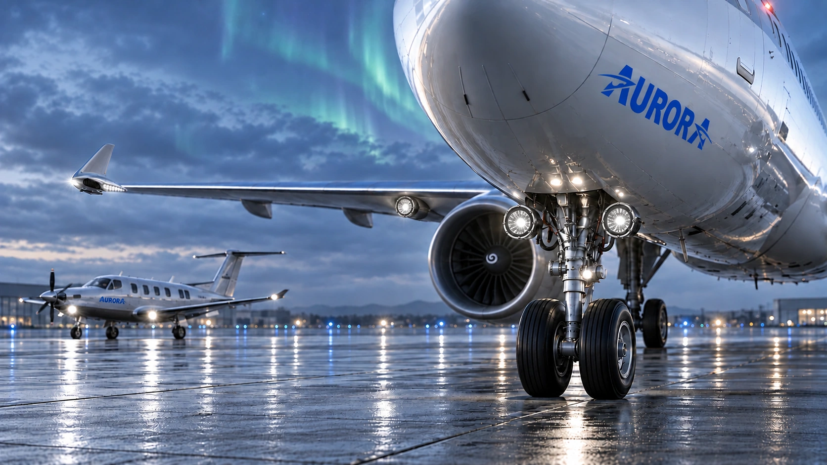 Aurora aircraft LED lighting