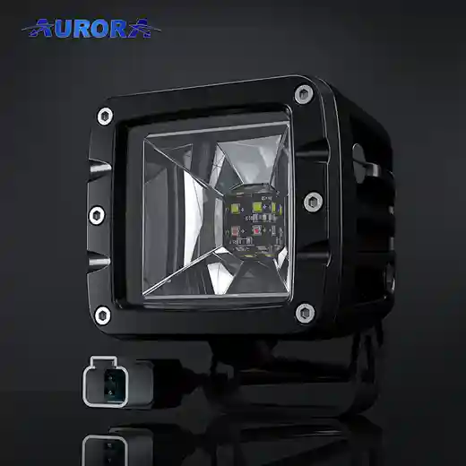 Aurora Dual Color Super Cool Amber Led  Mining Lamp Work Light for Agricultural