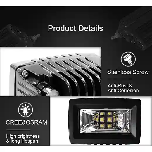 Aurora new product scene cube off road lights led
