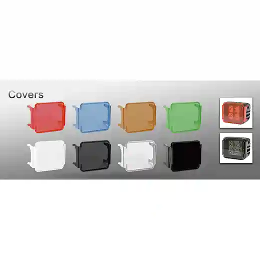 Aurora Black Car Light Covers For 4inch To 50inch LED Light Bars Top Quality