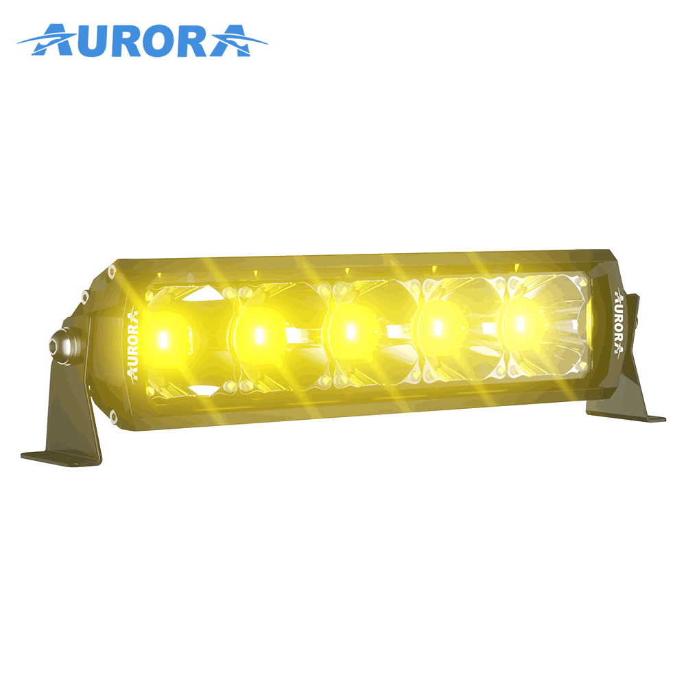 AURORA D6 Dual-Color Dual Row LED Light Bar with RGB Backlights
