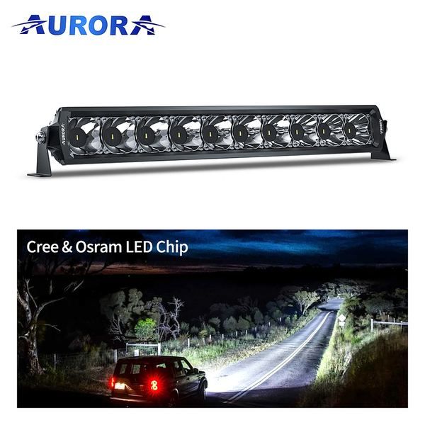 Aurora screwless 20" double row led offroad light bar