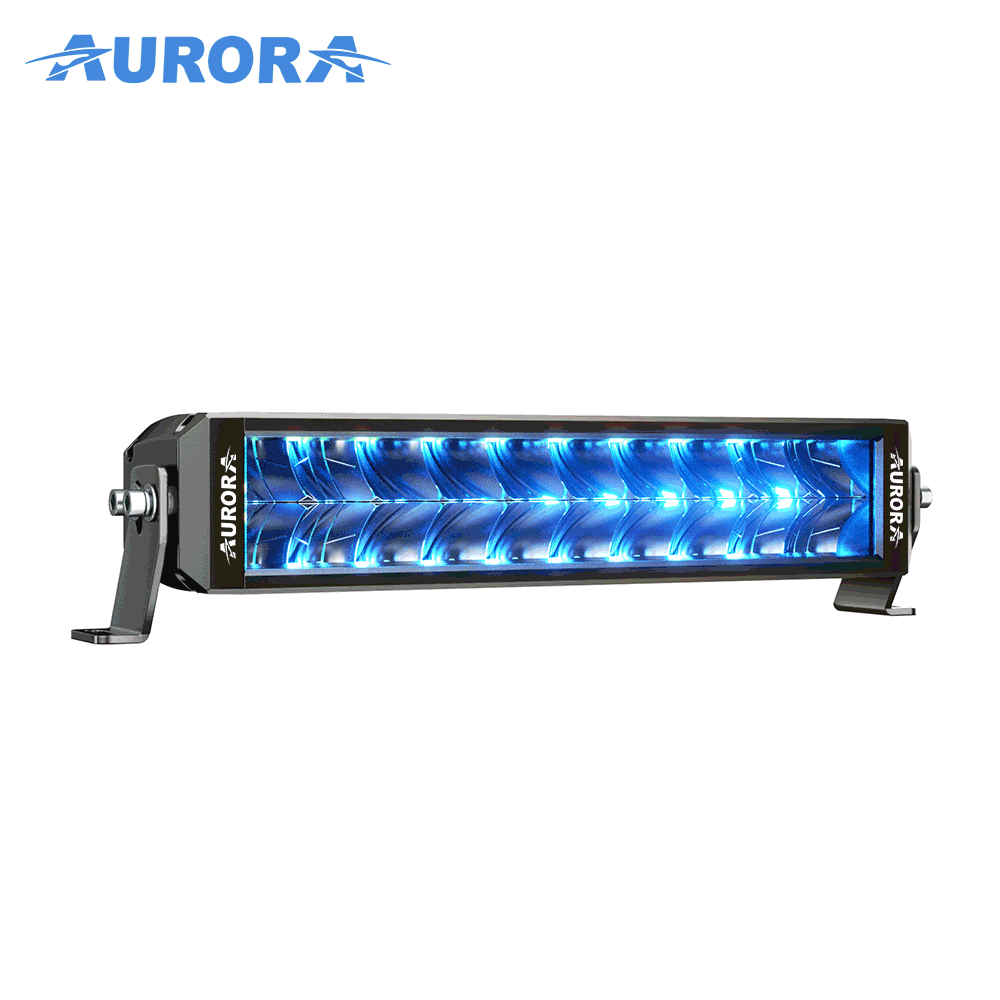 AURORA D8 RGB Dual Row LED Light Bar with RGB Backlights