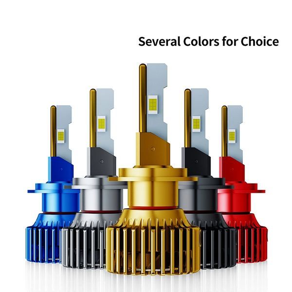 Auto Part High Power 90W Fan H7 9005 Led Headlight Bulb
