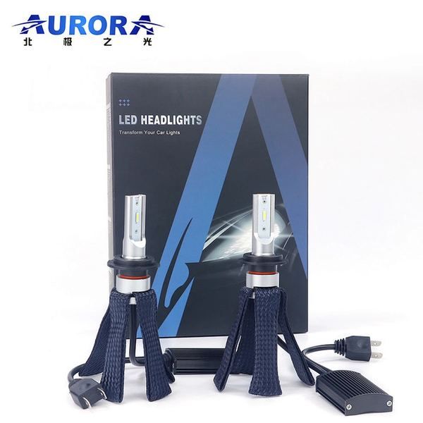 Auto Led Conversion Kit Copper Braid H4 H7 H11 9005 Car Led Headlight Bulb