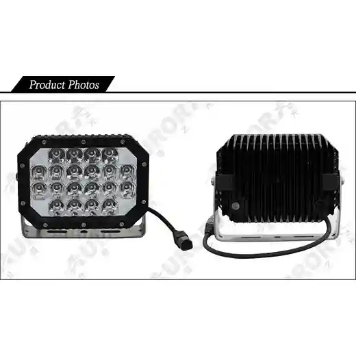 AURORA newest design Truck Farm Mine Machines 6inch 60W led work led Quad light