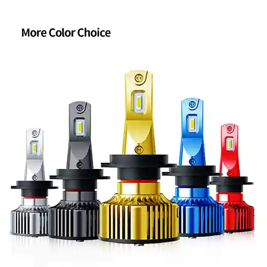 New Cooling Fan 50W H4 H7 9005 Car Auto Headlight Bulb