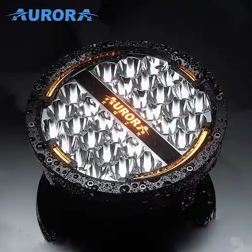 AURORA New Design Dual-color DRL Offroad Driving Light