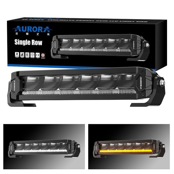 AURORA S10 Alien Shape LED Light Bar with Dual DRL