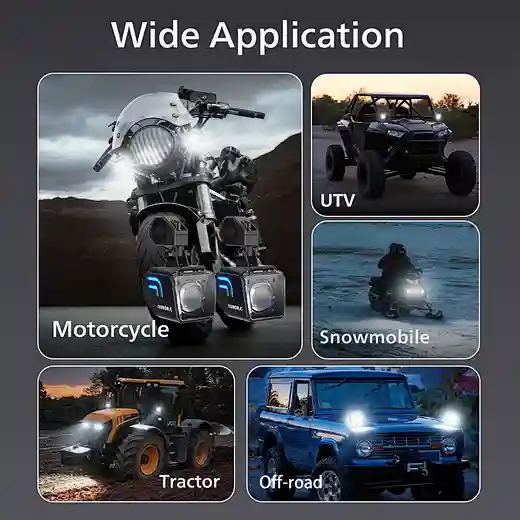 Aurora New Arrival 2 inch Offroad Light Spot Driving Fog Light