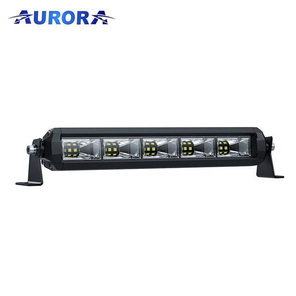 Aurora ALO-S5D1-10-E13 10" Single Row Screwless Scene Light Bar Floodlight 