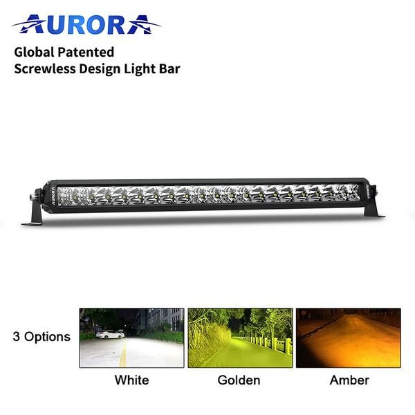 20" Single Row Screwless Light Bar