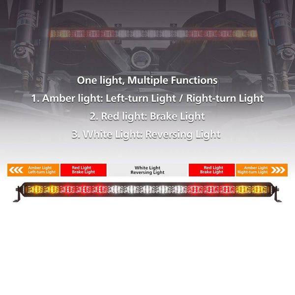 AURORA S5D1 Single Row Chase LED Light Bar