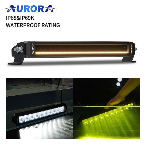 AURORA S5D1 Single Row RGB Backlit LED Light Bar