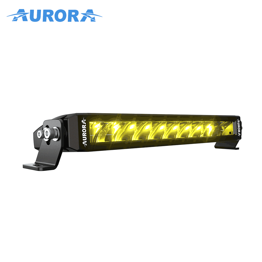 AURORA S6 Gold White Dual Color LED Light Bar