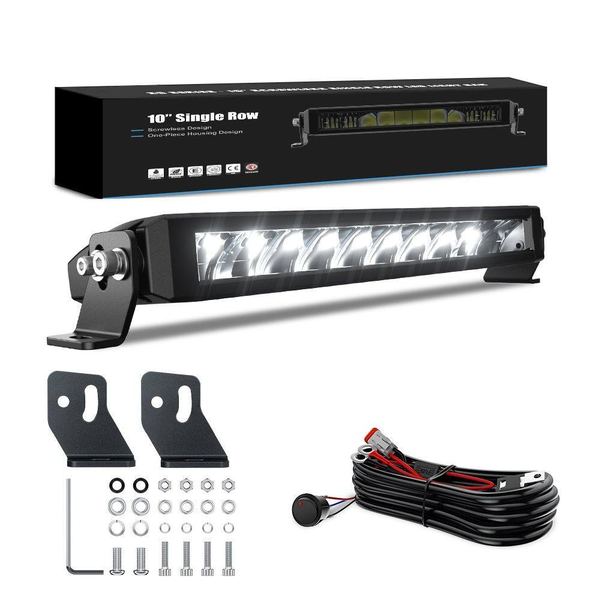 AURORA S6D1 Single Row RGB Backlit LED Light Bar