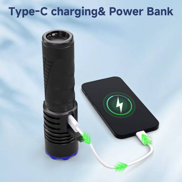 AURORA E1 High-Performance EDC Flashlight 1500LM 670m