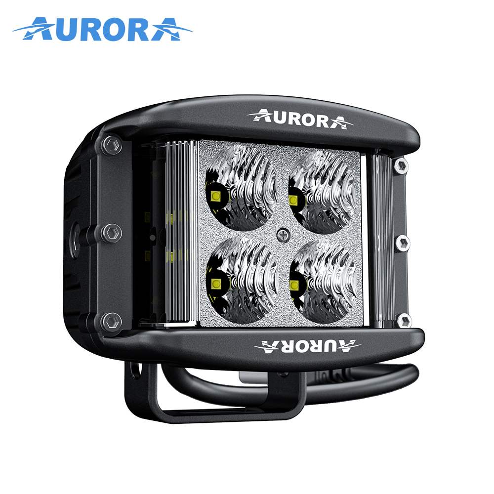 AURORA 2-E4E15D1 W Series Flood + Side Shooter LED Work Light