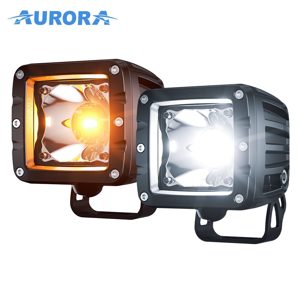 AURORA 2-P23H1 W Series Dual-Color Spot LED Work Light