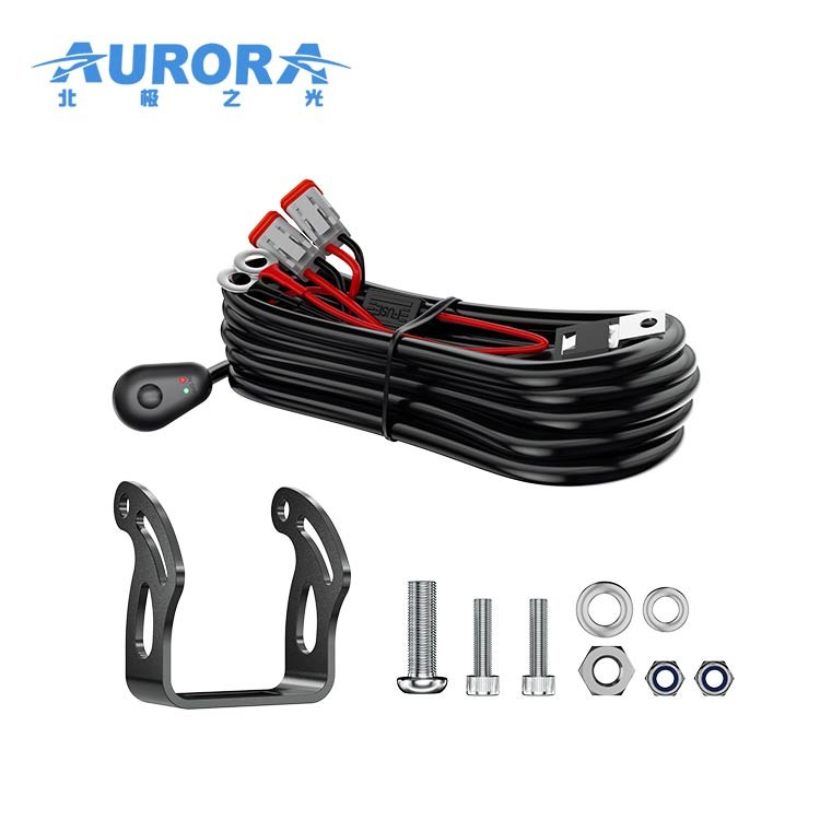 AURORA 2-P4A W Series Spot Amber LED Work Light