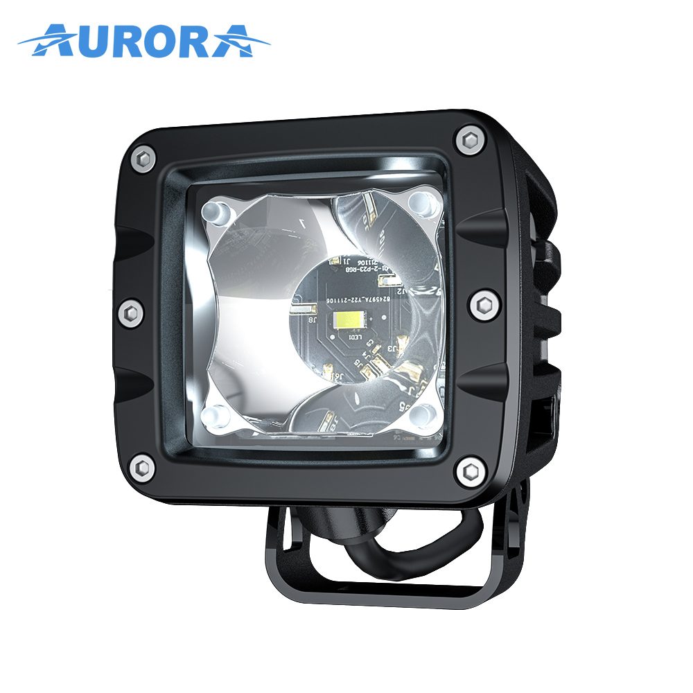 AURORA 2-T-P23Q W Series RGB Flood LED Work Light