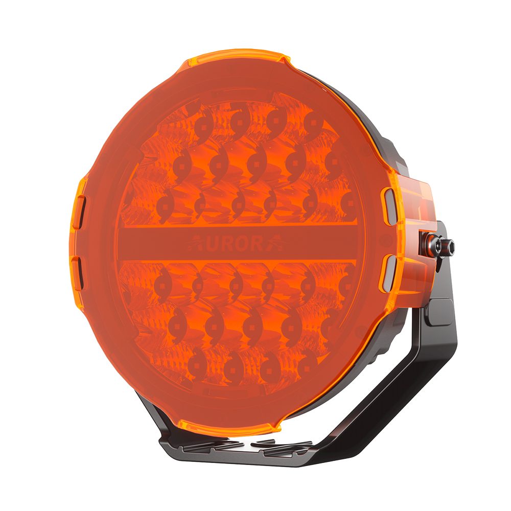 AUROR Amber lens cover for 9" driving light