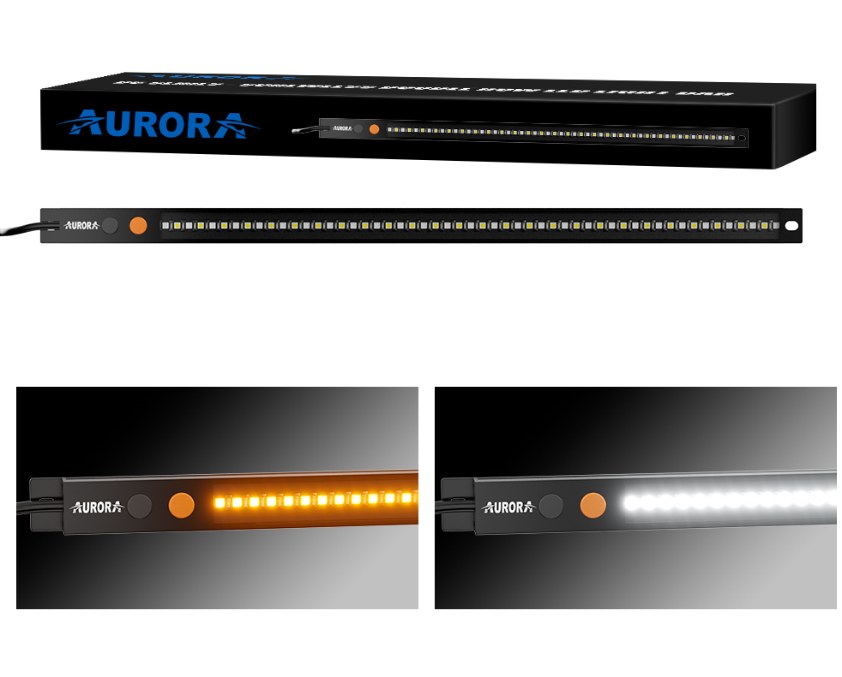 AURORA CL-300 White & Amber Dimmable Camping Light