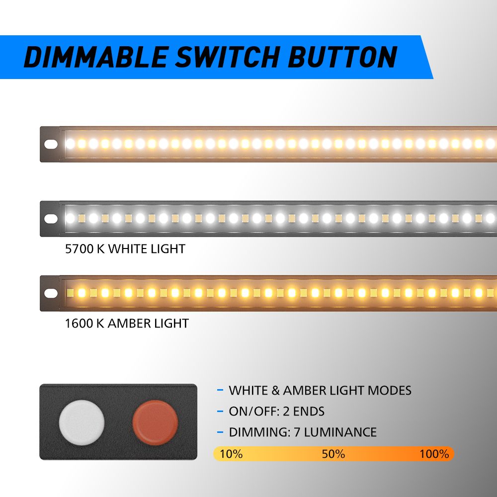 AURORA CL-300 White &amp; Amber Dimmable Camping Light
