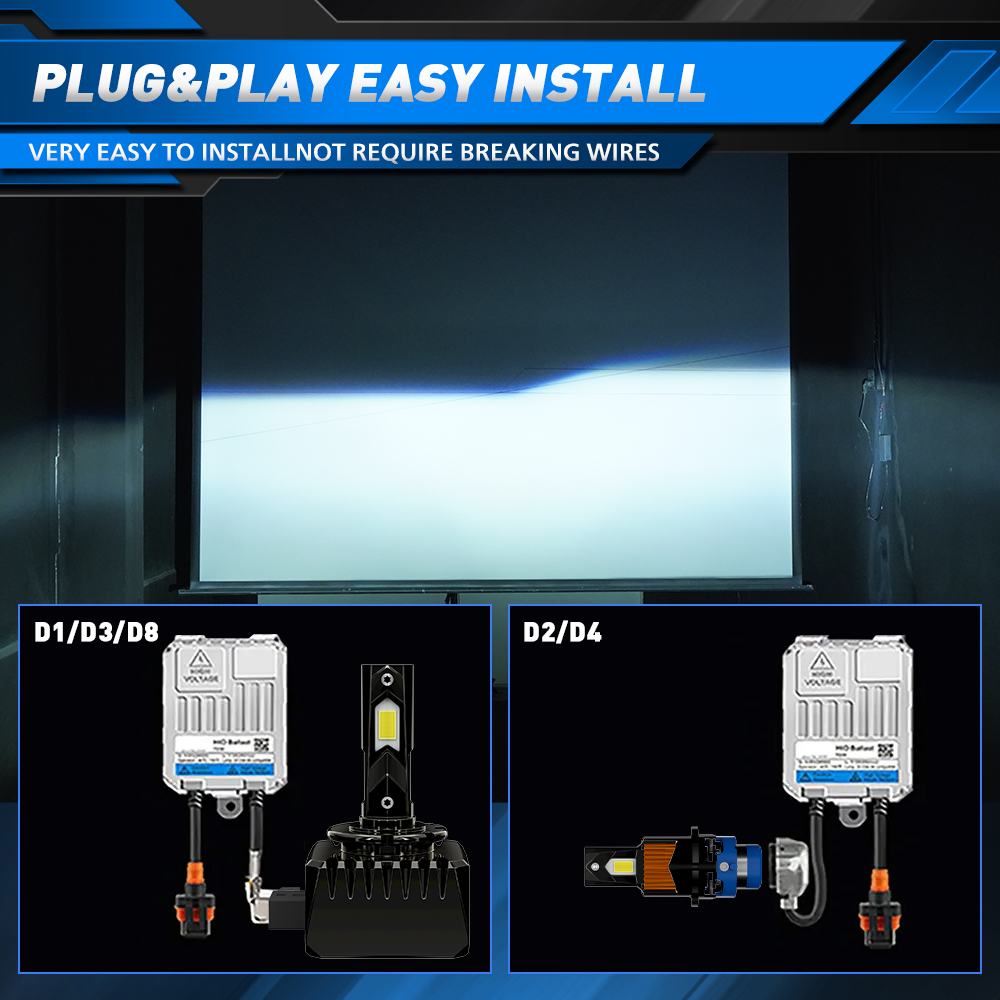 AURORA D Series D4S LED Headlight Bulbs