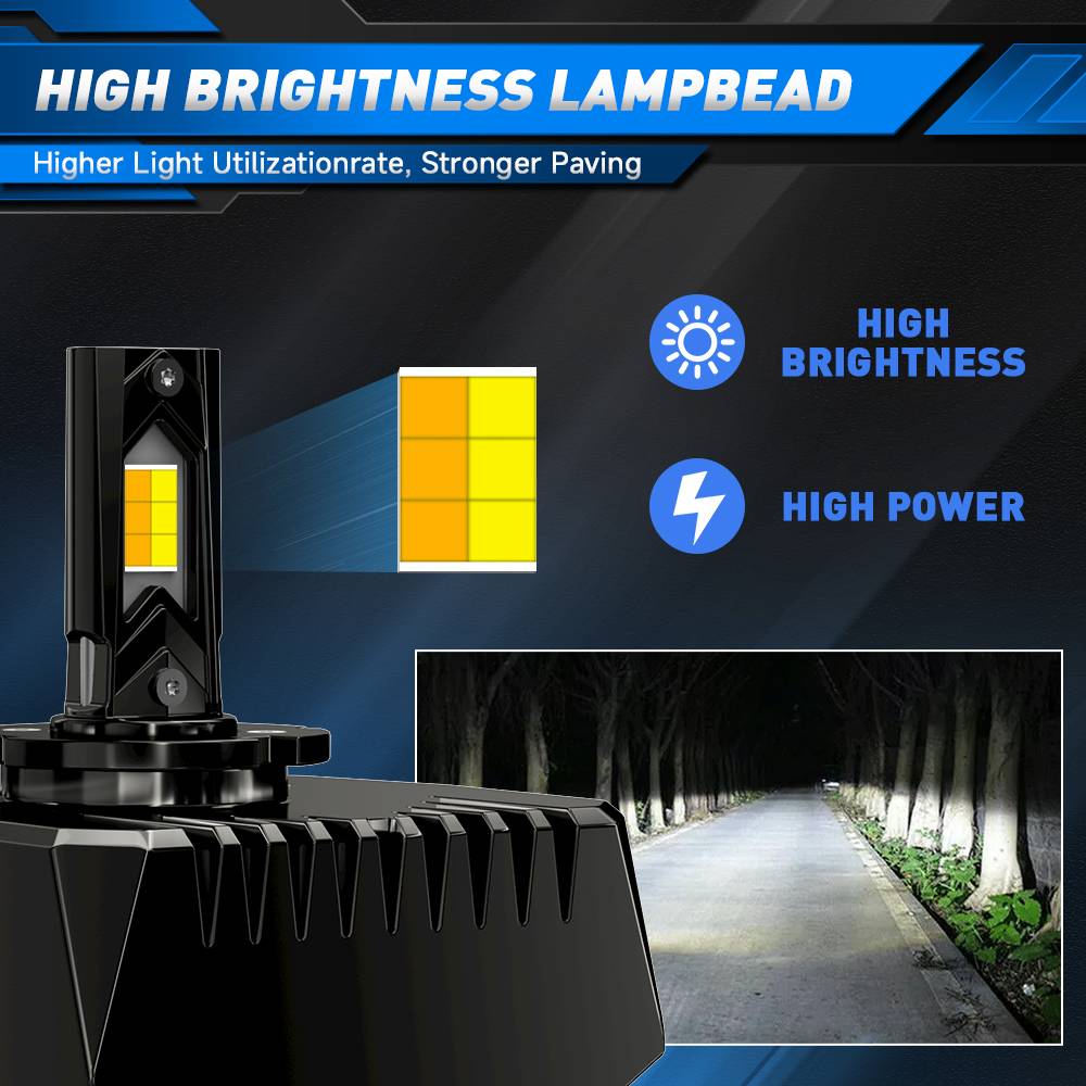AURORA D Series D5S Dual Color LED Headlight Bulbs