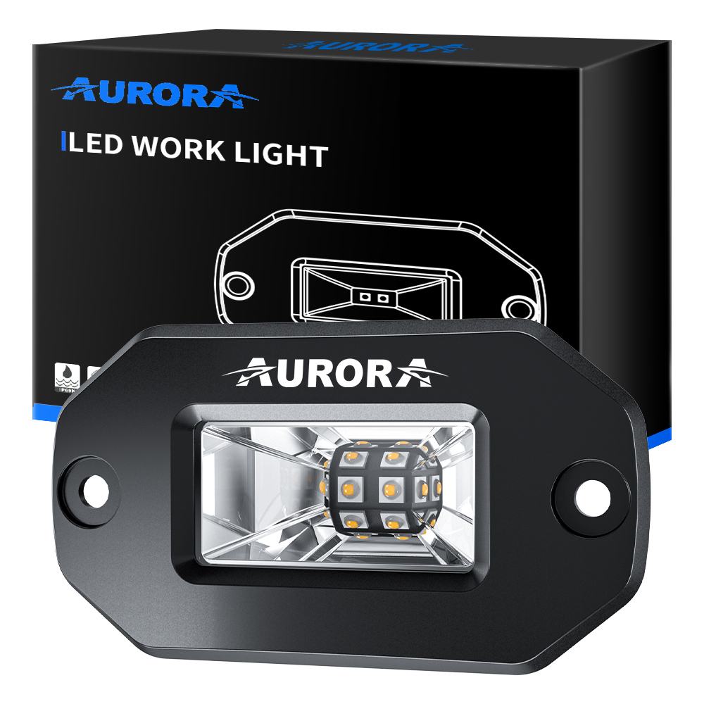 AURORA E-L-2-E13T W Series Scene Embedded LED Work Light