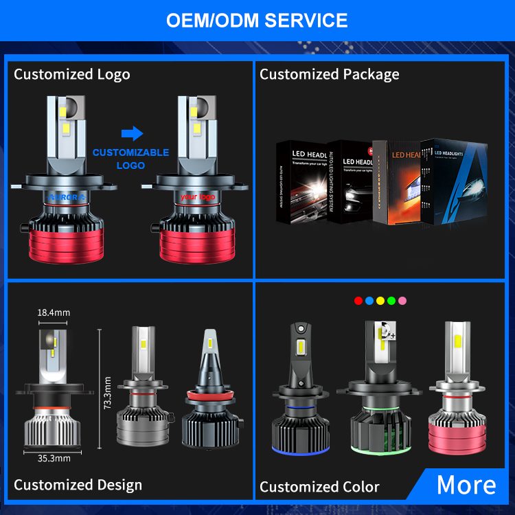 AURORA F6 LED Headlight Bulbs