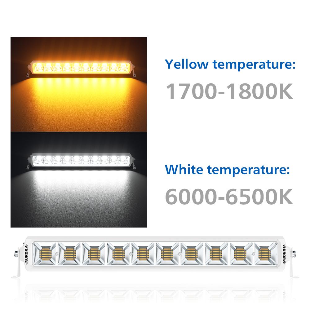 AURORA M-DY-D6BA-20 Marine Series Bowfishing LED Light Bar