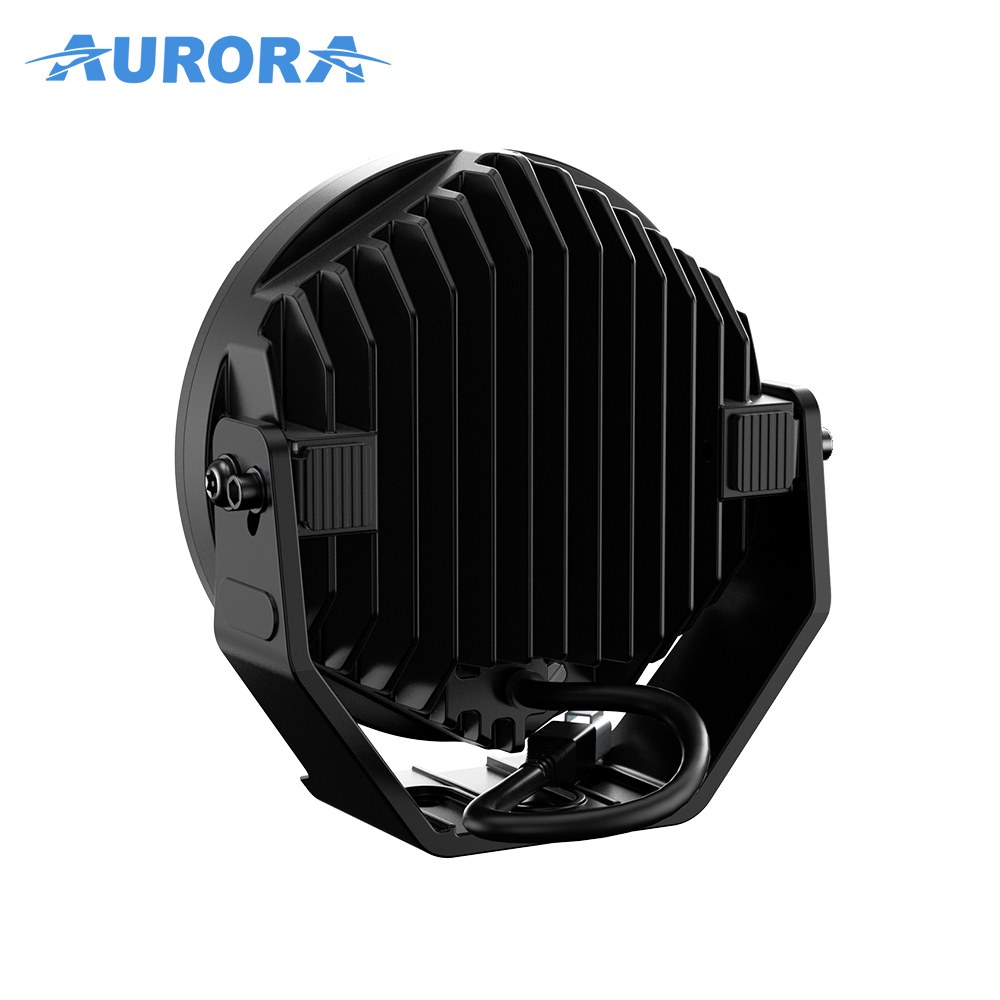 AURORA P-R-7-C34D1-AW with white/amber backlits LED Driving Lights
