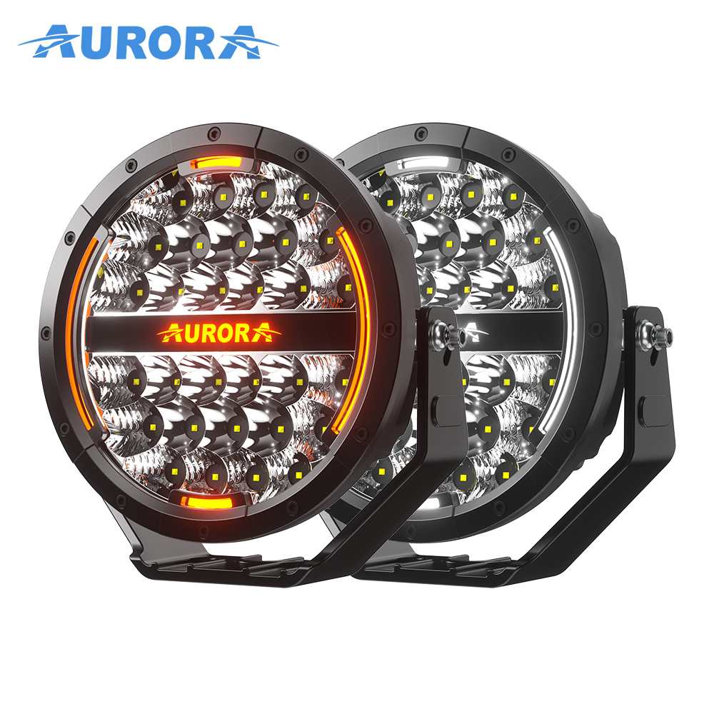 AURORA C31D1（with white/amber backlits） LED Driving Lights