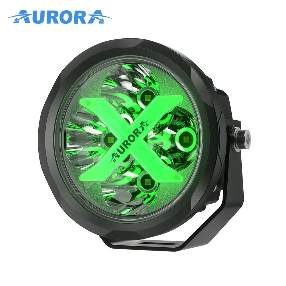 AURORA R4T3-EQ LED Driving Light with RGB backlight