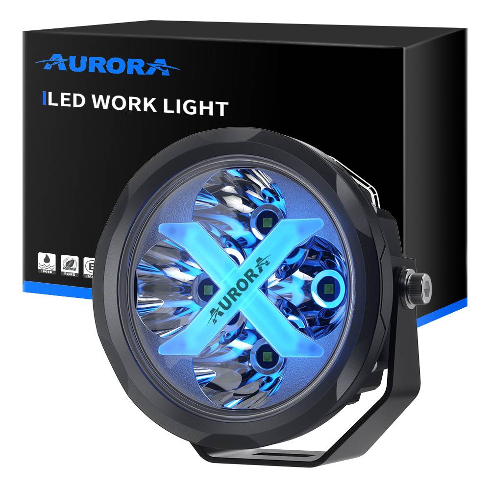 AURORA R4T3-EQ LED Driving Light with RGB backlight