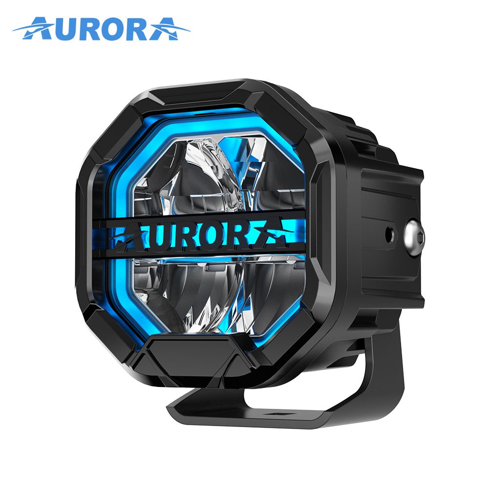 AURORA W-4-R12T3-Q-APP RGB backlits LED Driving Light