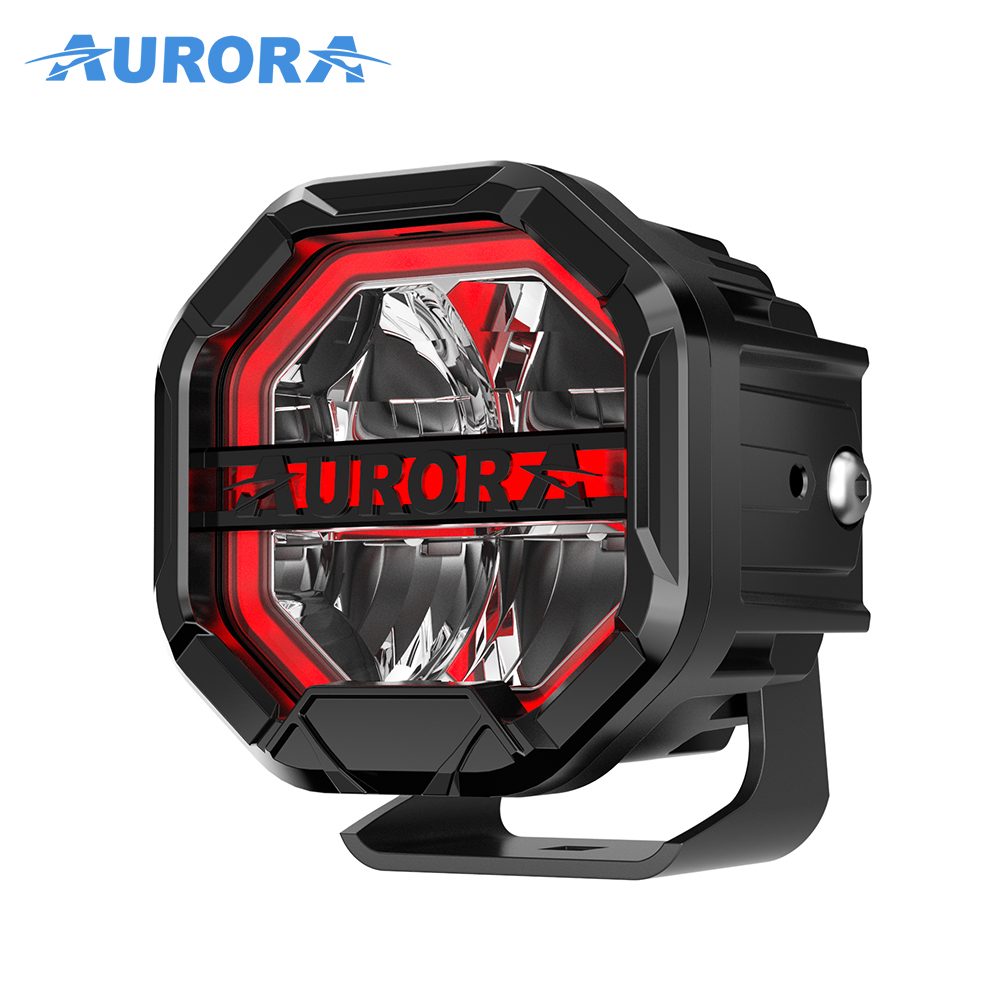 AURORA W-4-R12T3-Q-APP RGB backlits LED Driving Light