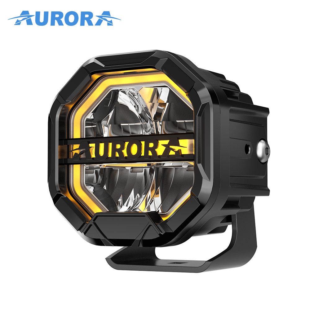 AURORA W-4-R12T3-Q-APP RGB backlits LED Driving Light