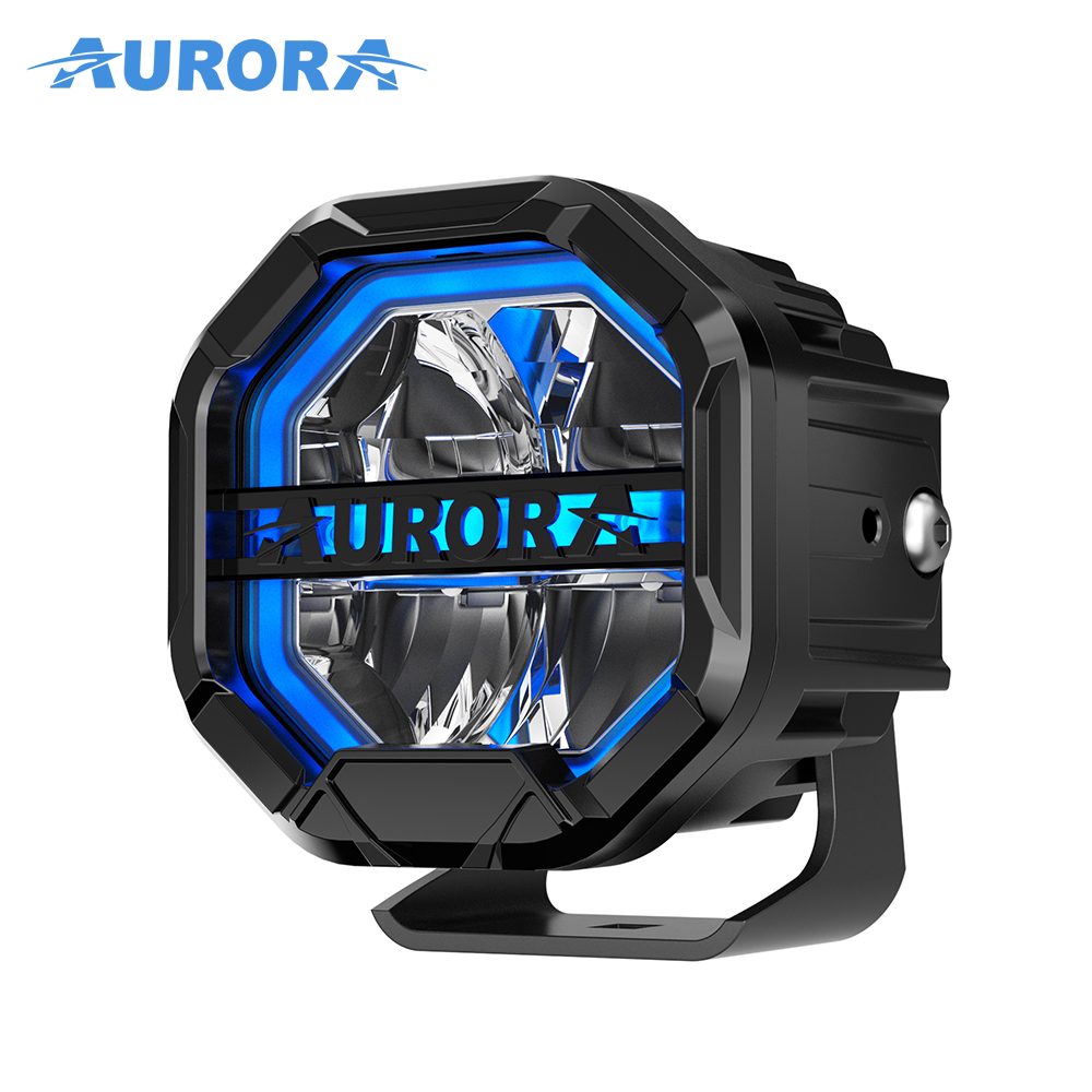 AURORA W-4-R12T3-Q-APP RGB backlits LED Driving Light