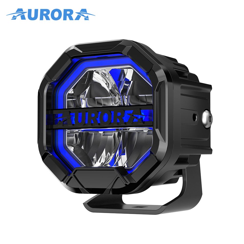 AURORA W-4-R12T3-Q-APP RGB backlits LED Driving Light