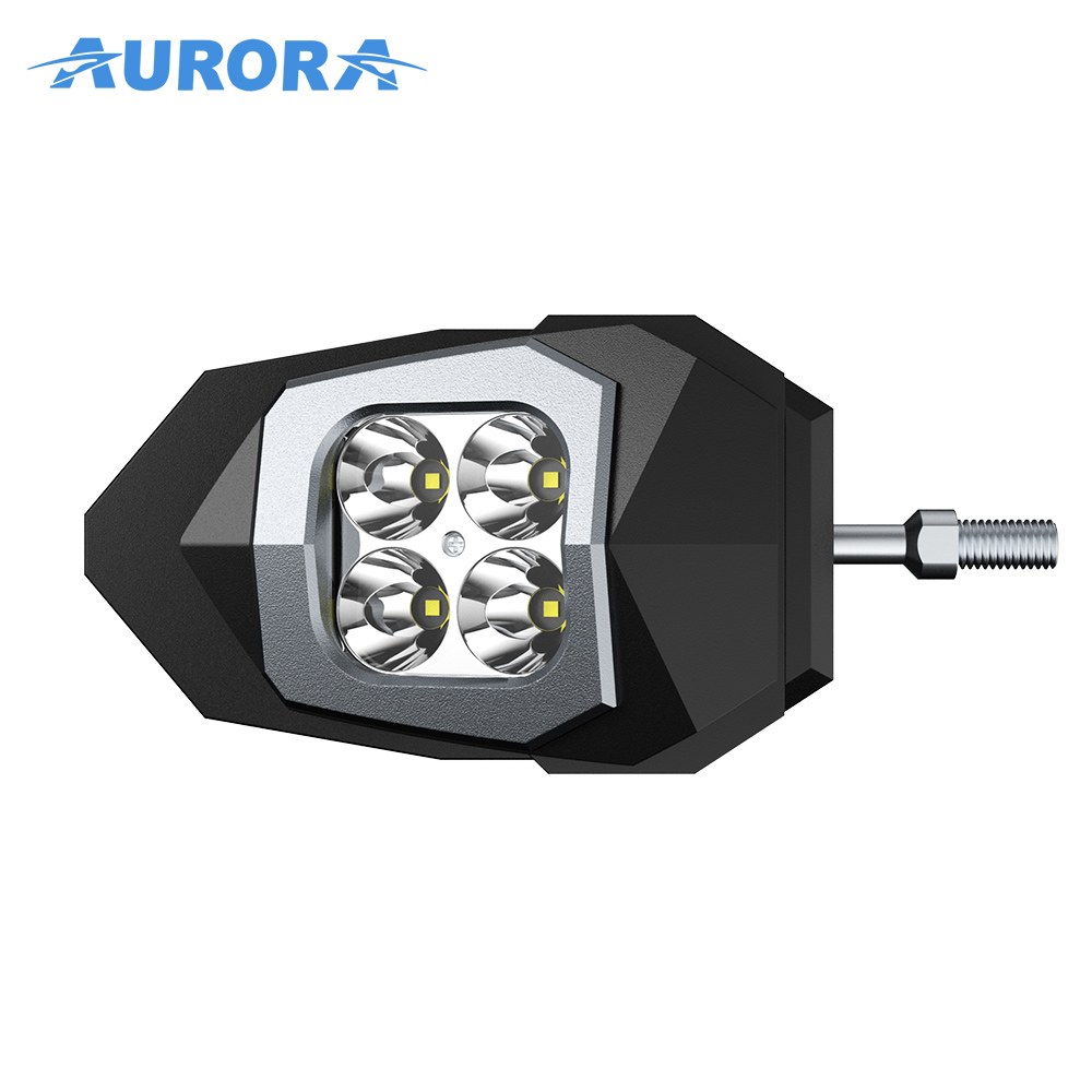 AURORA W-4.5-P4T3 W Series Spot Rear View Mirror light for UTV