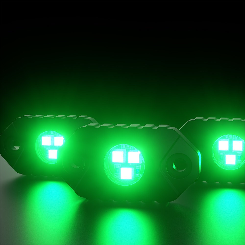 AURORA Single Pack Green Rock light